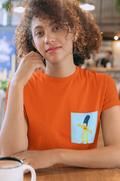Koszulka z kieszonką MARGE SIMPSON