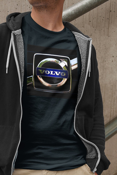 Koszulka z naszywką Volvo shiny logo