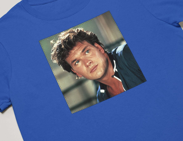 Koszulka z naszywką Patrick Swayze