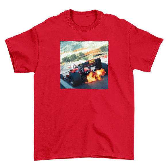 Koszulka z naszywką F1 car