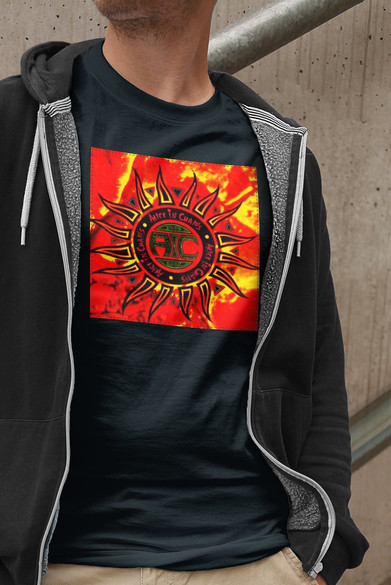 Koszulka z naszywką Alice In Chains logo