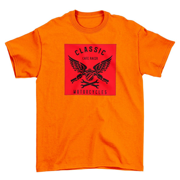 Koszulka z naszywką Cafe racer