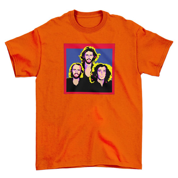 Koszulka z naszywką Bee Gees 02