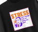 Bluza z naszywką STRESS