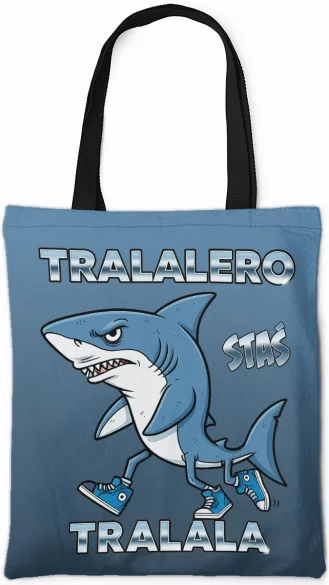 Torba na ramię Italian Brainrot Tralalero Tralala 