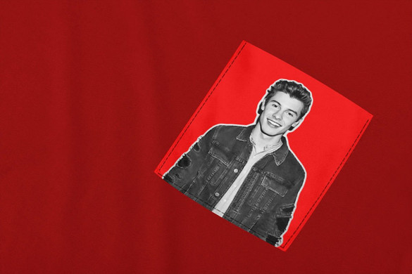 Koszulka z kieszonką SHAWN MENDES 2
