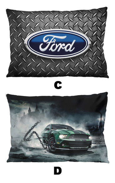 Poduszka fana FORD FULLPRINT 60x40cm WZORY