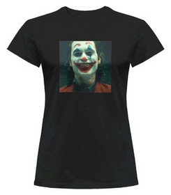 Bluzka damska z naszywką Joker Joaquin Phoenix 1