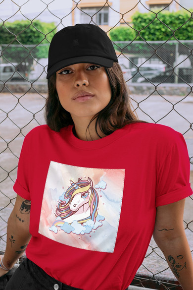 Koszulka z naszywką Unicorne 02