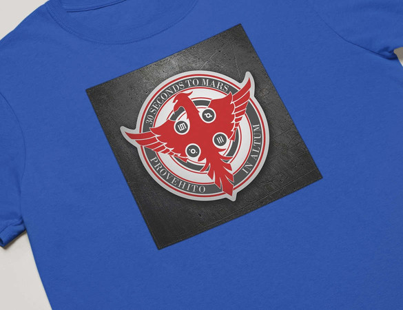 Koszulka z naszywką 30 Seconds To Mars 2