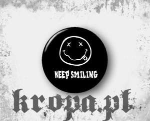 Przypinka   KEEP SMILING