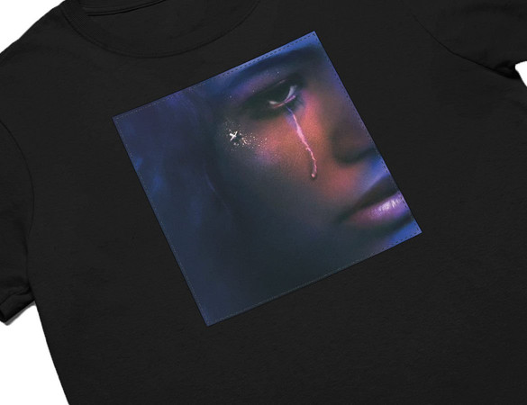 Koszulka z naszywką Euphoria Poster