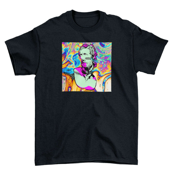 Koszulka z naszywką Psychodelic 04