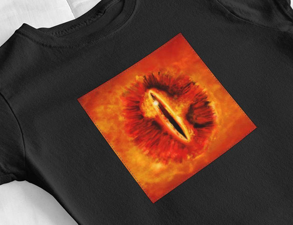 Bluzka damska z naszywką Eye of Sauron