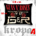 Poduszka Guns N’ Roses duża 58 cm 38 cm