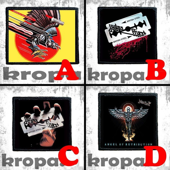 Naszywka JUDAS PRIEST 8 X 8 cm Dużo Wzorów!
