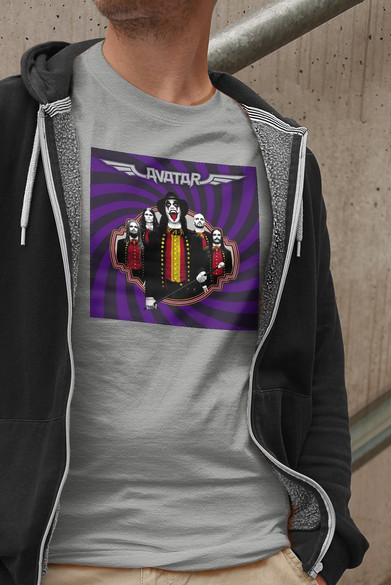 Koszulka z naszywką AVATAR band