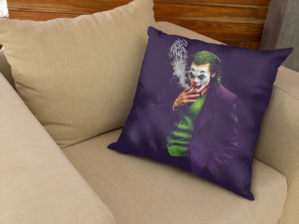 Poduszka Joker Smoking