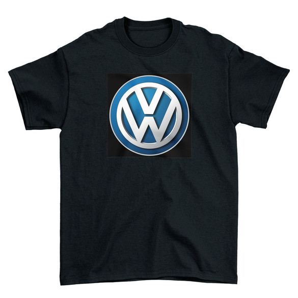 Koszulka z naszywką Volkswagen logo black