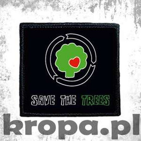Naszywka SAVE THE TREES