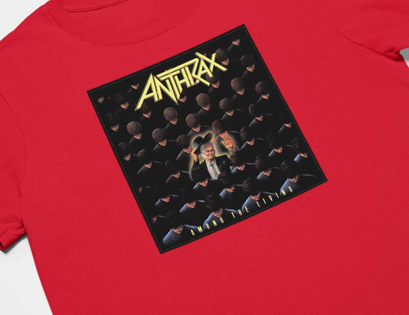 Koszulka z naszywką Anthrax Among the...