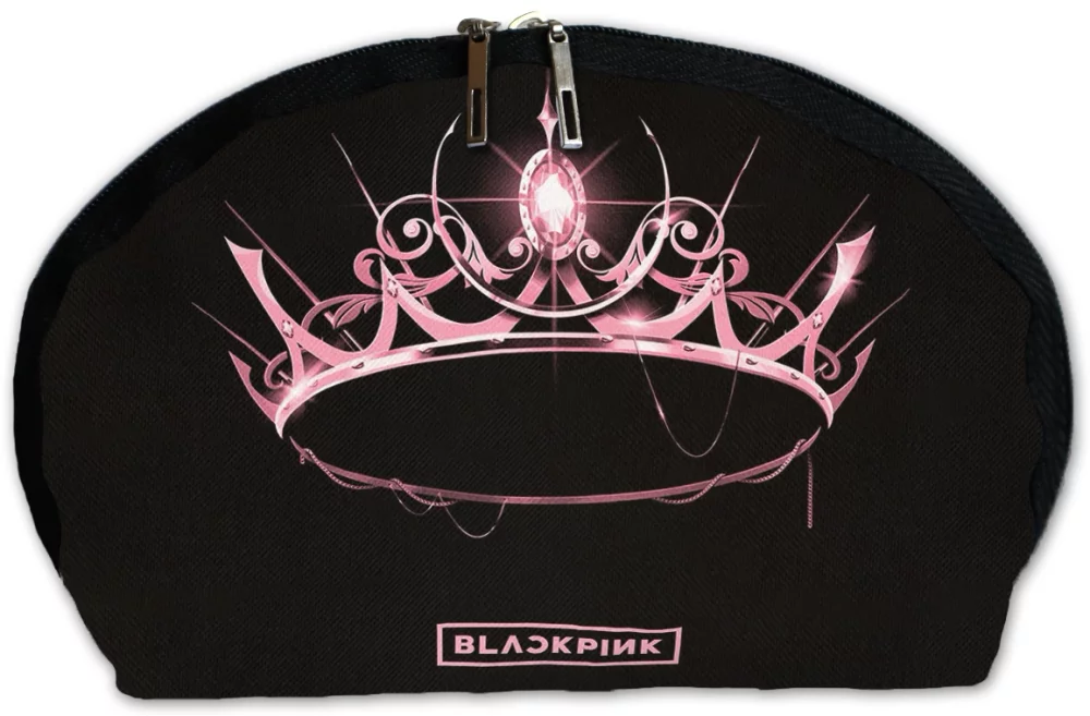 Kosmetyczka BlackPink pink crown The Album cover