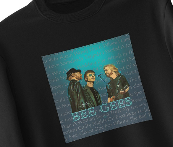 Bluza z naszywką Bee Gees 01