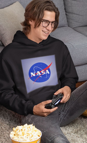 Bluza z naszywką NASA 02