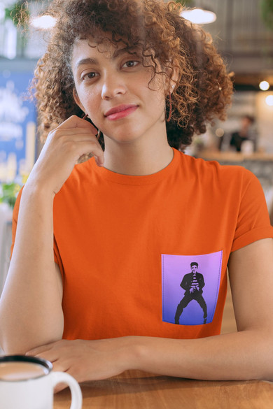 Koszulka z kieszonką ELVIS PRESLEY 01