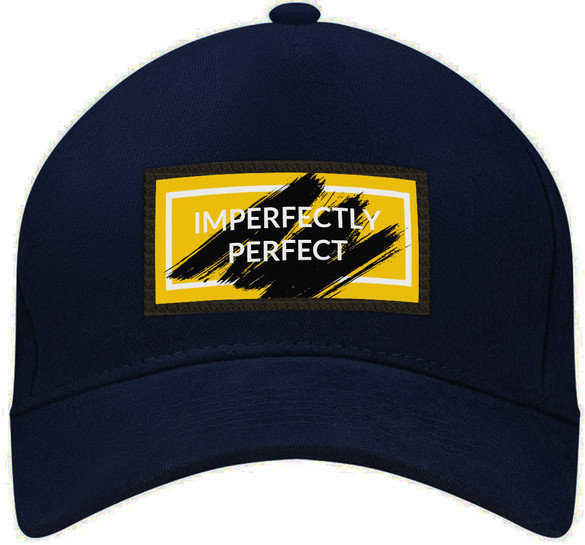 Czapka IMPERFECTLY… bejsbolówka z naszywką