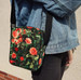 Torba Listonoszka Kwiaty 01 Dodaj Napis!