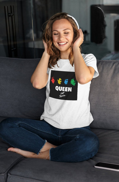 Bluzka damska z naszywką Queen Hot Space 02