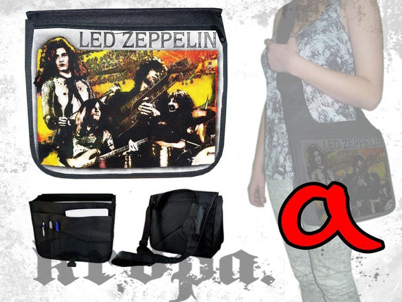 Torba szkolna na ramię LED ZEPPELIN