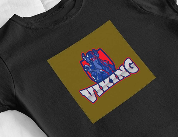 Bluzka damska z naszywką VIKING