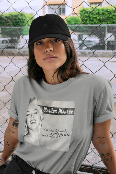 Koszulka z naszywką Marilyn Monroe 02