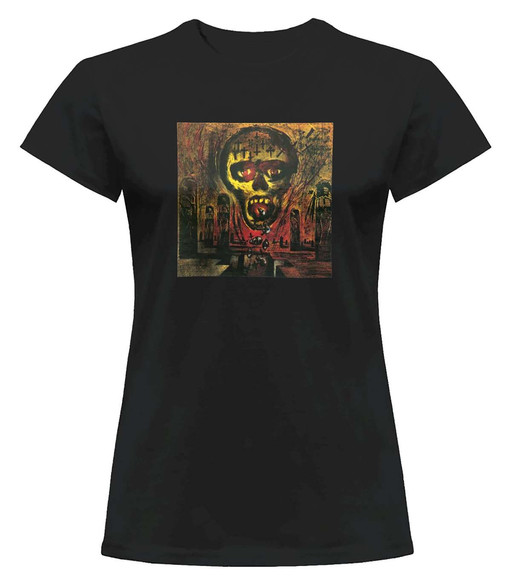 Bluzka damska z naszywką Slayer Abyss