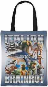 Torba na ramię Italian Brainrot Ekipa Stworków włoskich brainrotów