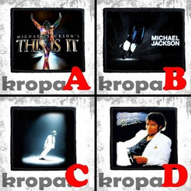 Naszywka MICHAEL JACKSON 8 X 8 cm Dużo Wzorów!