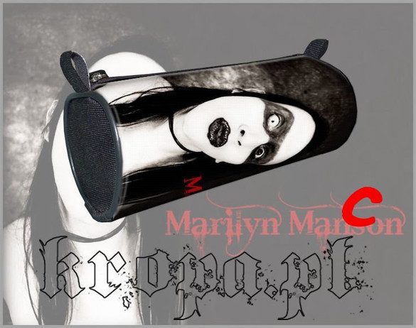Piórnik szkolny MARILYN MANSON