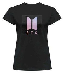 Bluzka damska z naszywką BTS LOGO