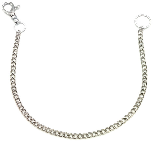 Łańcuch do spodni Ładny MODNY Srebrny 04