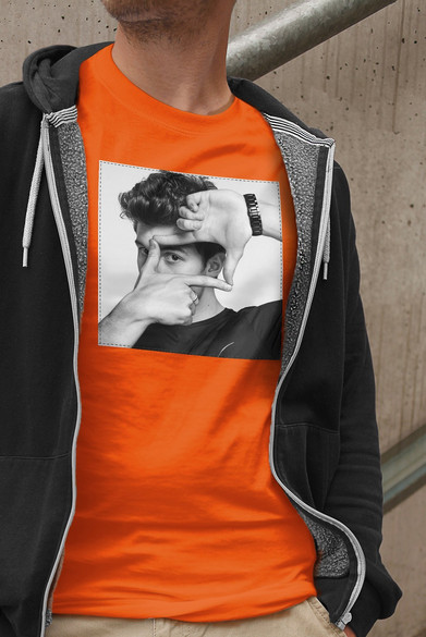 Koszulka z naszywką Shawn Mendes 05