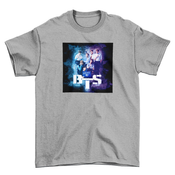 Koszulka z naszywką BTS Army 01