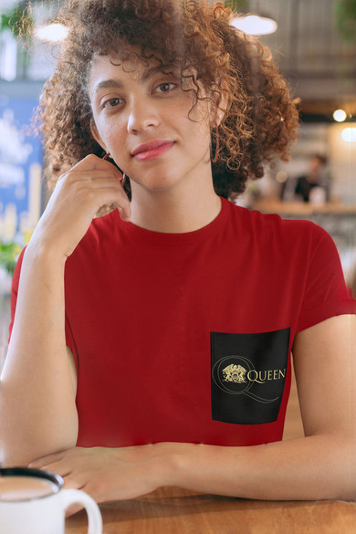 Koszulka z kieszonką QUEEN 03