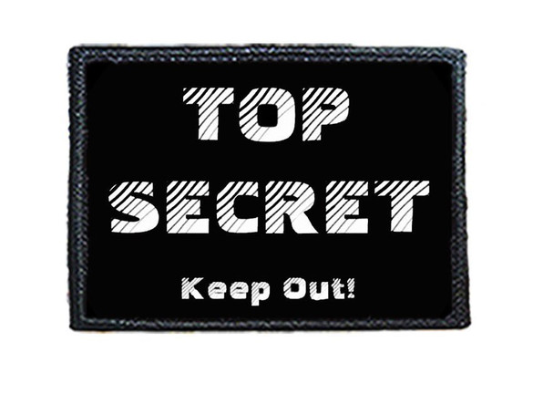 Naszywka TOP SECRET 3