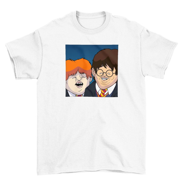 Koszulka z naszywką  Harry Potter parody