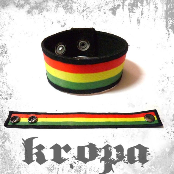 Opaska na rękę - RASTA 02