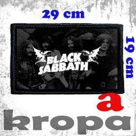Naszywka duża na ubranie BLACK SABBATH