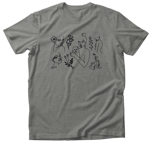 Koszulka KOBIETA I KOT ARTYSTYCZNIE