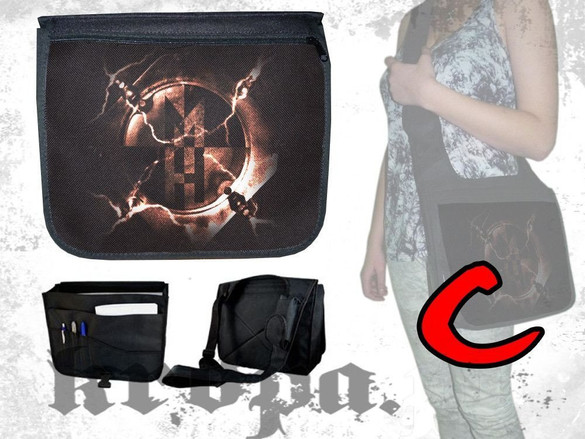 Torba szkolna na ramię MACHINE HEAD